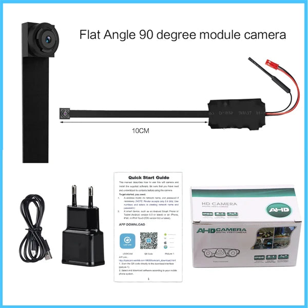 HD 4K 1080P Mini Wifi Camera Portable P2P Remote Control Wireless Camera Micro Motion Detection Motion DV Live Streaming