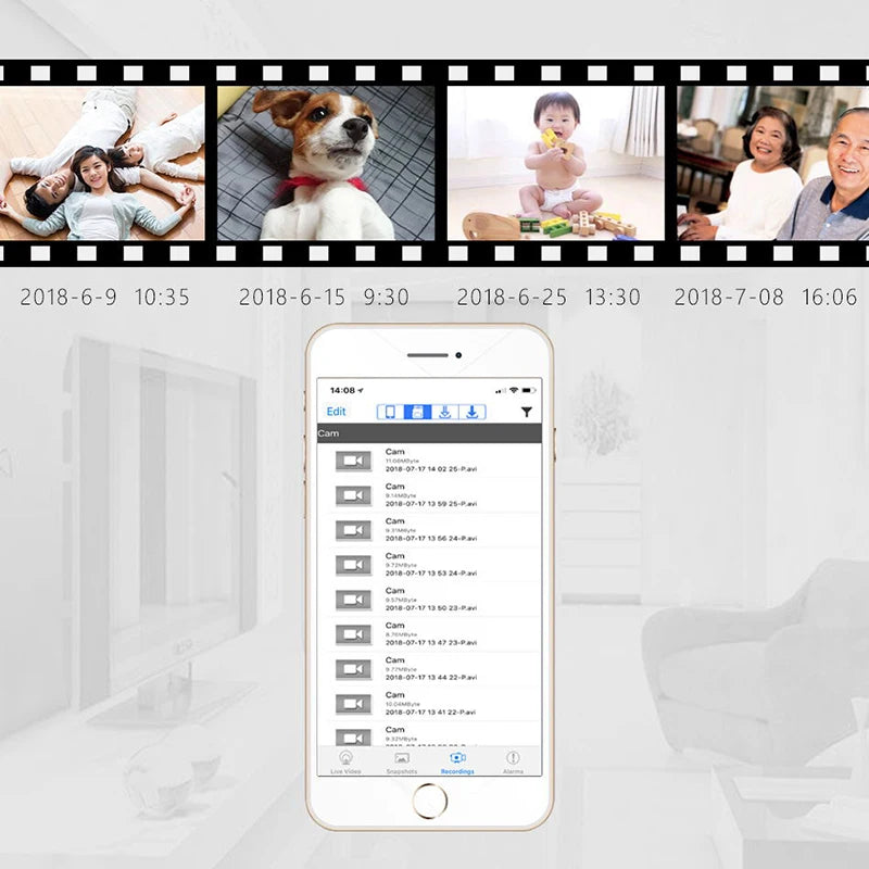 1080P HD Mini Camera XD Wireless WiFi Wire Camera Smart Home Security indoor Anti-theft IP Camera Video Voice APP Real-time Cam