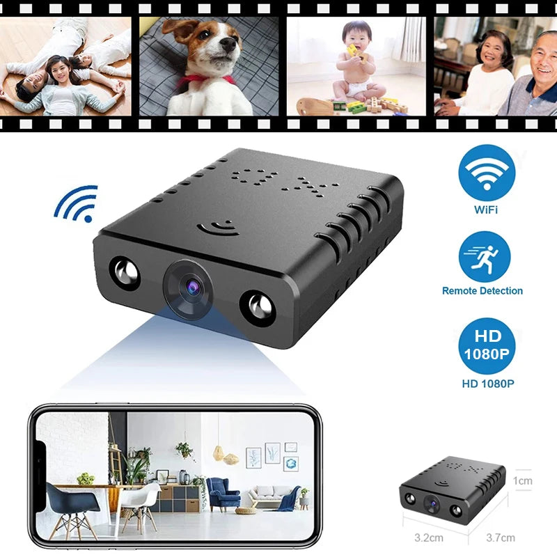 1080P HD Mini Camera XD Wireless WiFi Wire Camera Smart Home Security indoor Anti-theft IP Camera Video Voice APP Real-time Cam