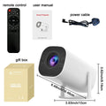 Mini Projector with WiFi & Bluetooth, 4K Support, Android System, Portable for Home Theater, Business, Gaming