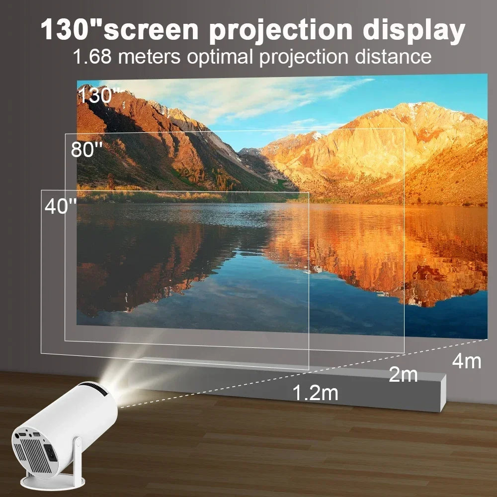 Magcubic Projector HY300 PRO 4K Android 11 Dual Wifi6 290ANSI Allwinner H713 BT5.0 1080P 1280*720P Home Cinema Outdoor Projetor