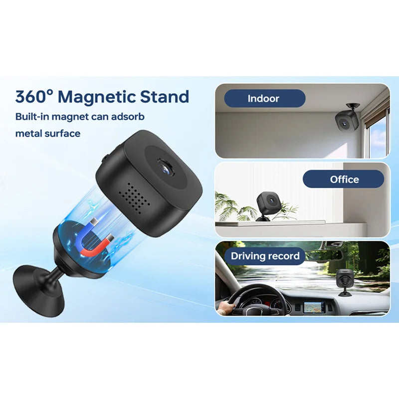 Mini HD 4K Camera WiFi Wireless Monitoring Security Protection Remote Monitor Camcorders Video Surveillance Smart Home 2025