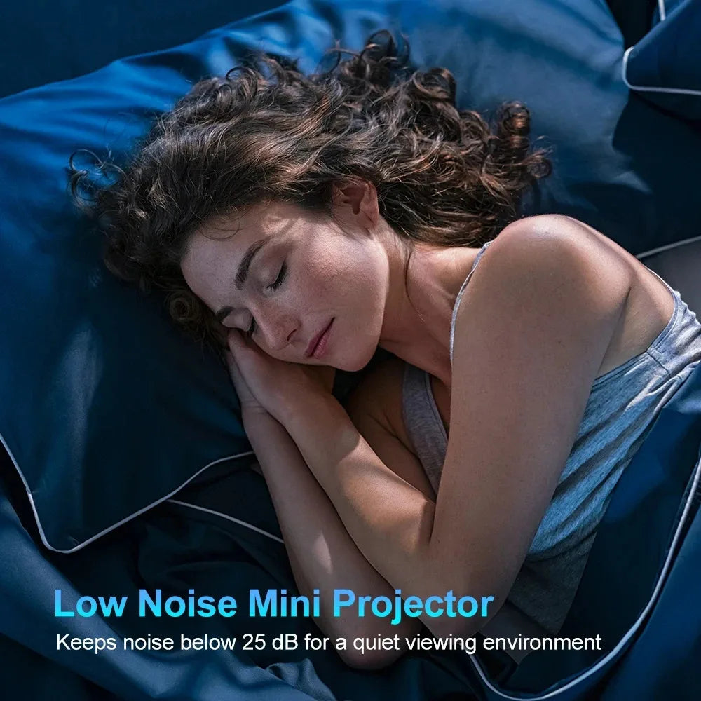 HY320 video projector 4k Native 720p Android Projectors 300ANSI Wifi Cinema Portable 180° Rotable 1080p Upgrated HY300